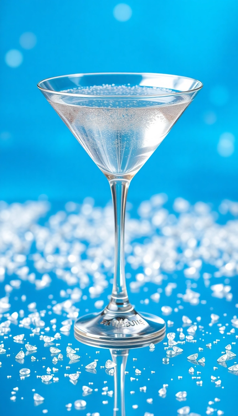 HD iPhone Glamorous Cocktail Glass Elegant Background Royalty-Free Stock Image